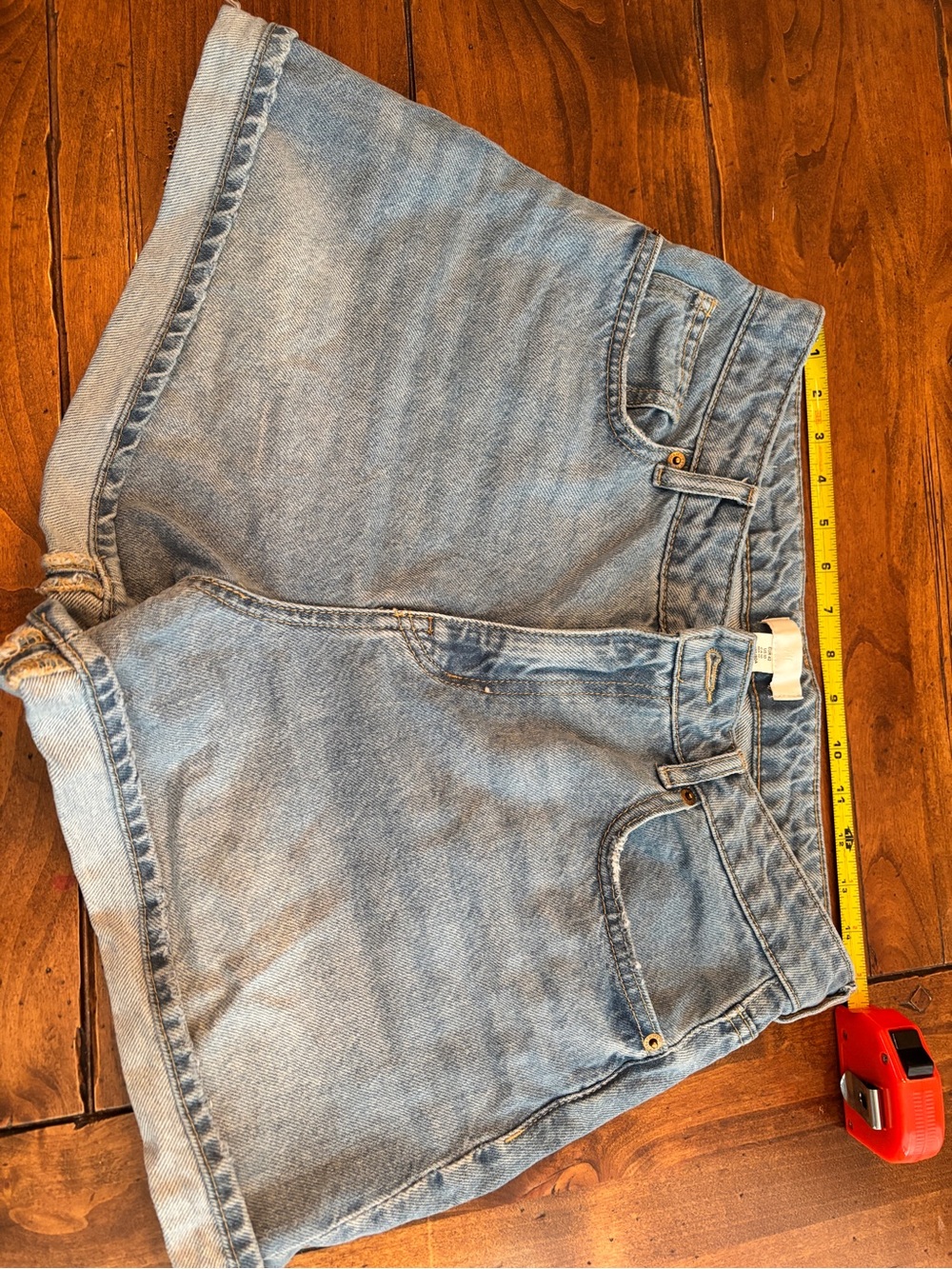 H&M Light Wash Women's Boyfriend Denim Shorts